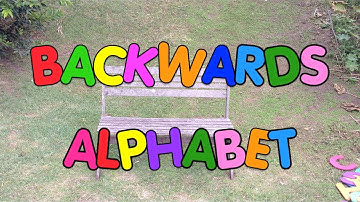 Mr. Palindrome - Backwards Alphabet