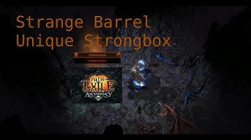 UNIQUE STRONGBOX!! | Path of Exile