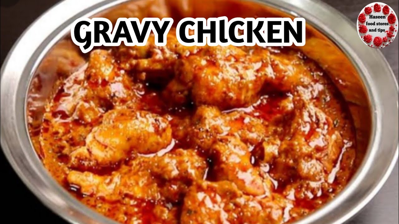 RESTAURANT STYLE CHICKEN GRAVY RRCIPE /CHICKEN RECIPE MALAYALAM YouTube