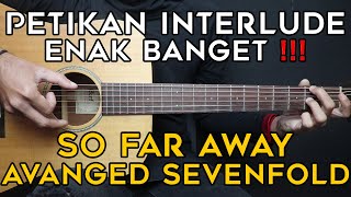 (GUITAR TUTORIAL) SO FAR AWAY - AVANGED SEVENFOLD | COMPLETE EASY EXCERPT