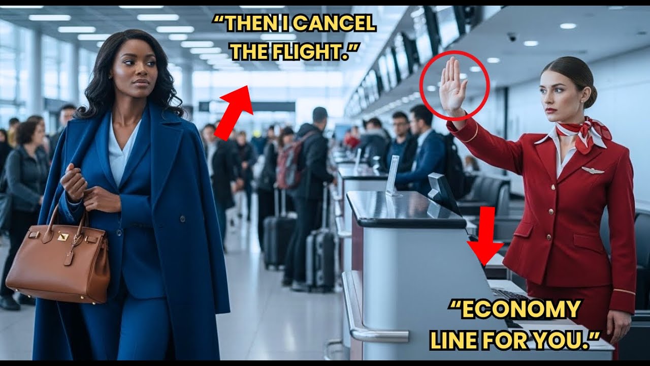Black CEO Told to Use Economy Line — She Cancels the Flight With One Silent Gesture