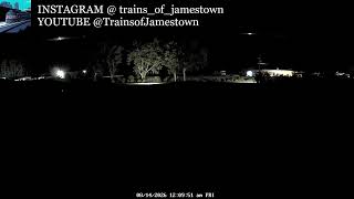 Trains of Jamestown A Waycross GA Railroad Live Stream Back up