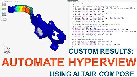 Altair Compose: Automate HyperView Custom Results Visualization