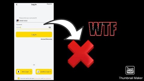 Please help me!! I am not able to login to my account [Blockman go - Adventures]