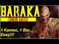 Baraka 1 Kameo, 1 Bar Easy Combo For Mortal Kombat 1  #mortalkombat1,#mk1