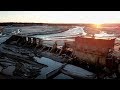 Spencer Nebraska Dam Collapse/ US 281 Bridge Drone Footage 4k