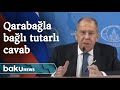 Lavrovdan erməni jurnalistinə tutarlı cavab