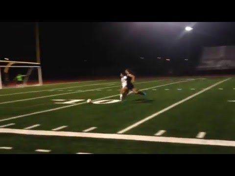 Lexis Garcia making an aggressive push down field