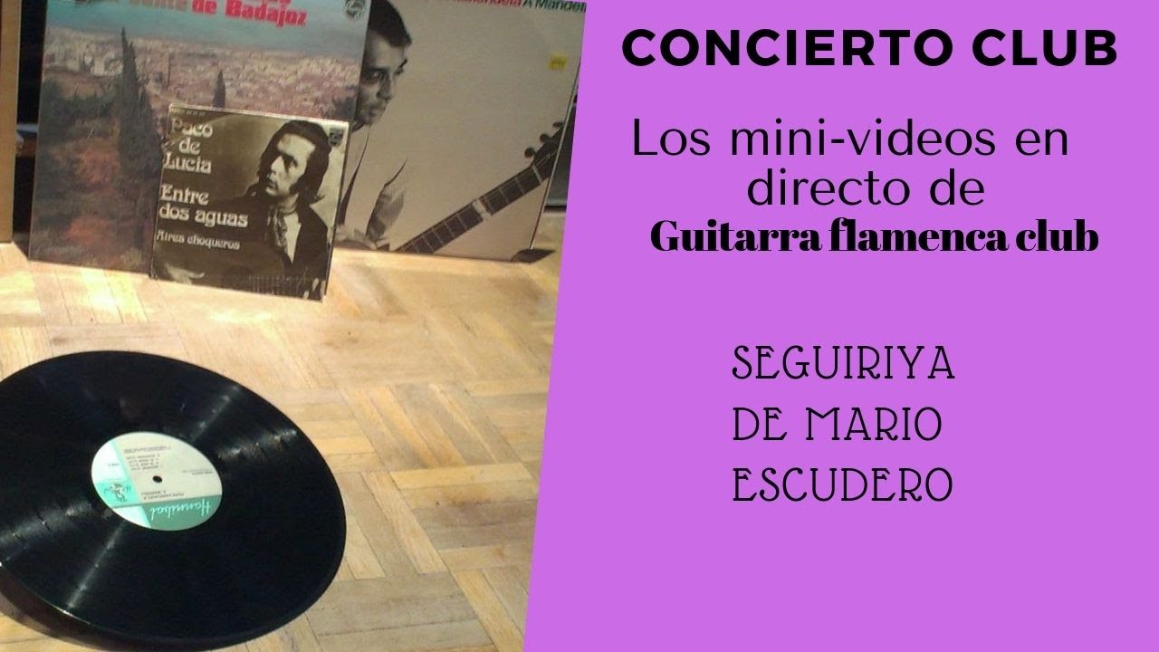 seguiriya de Mario Escudero:Romance Gitano