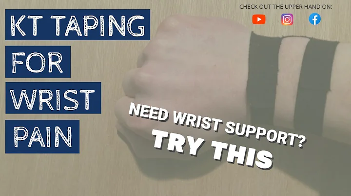 The EASIEST wrist taping method that you’ve NEVER seen before