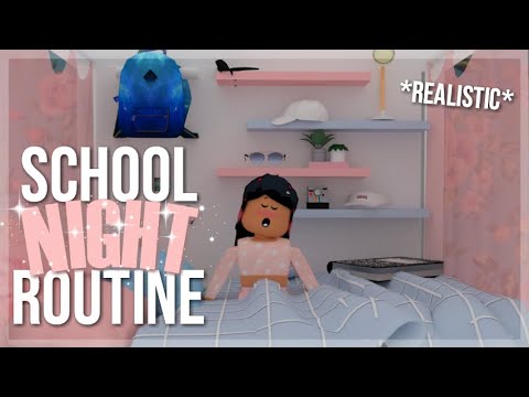 Realistic School Evening Routine Roblox Bloxburg Roleplay Youtube - roblox bloxburg school morning routine youtube