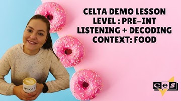 Listening Lesson | Decoding | CELTA Online Demo Lesson | Pre-Intermediate | ESL