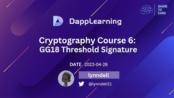 密码学系列课程6: GG18门限签名 p2
