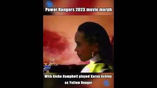 Og Mighty Morphin Power Rangers Morph W Aisha Campbell Aka Karan Ashley Yellow Ranger