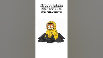 How to Make Gunpowder in the Post-Apocalyptic #shorts #science