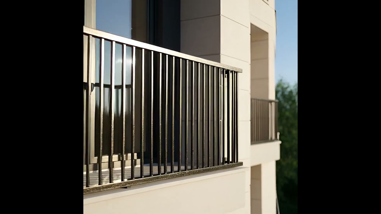 Sentinel Row Balcony Railing by AMP