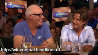 Rene van der Gijp over de lange slurf van Wim Suurbier (VI Oranje)