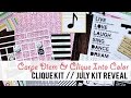 July Clique Kit Reveal  // Carpe Diem &amp; Clique Into Color Limited Edition Kit