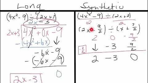 Unit 4 Dividing Polynomials