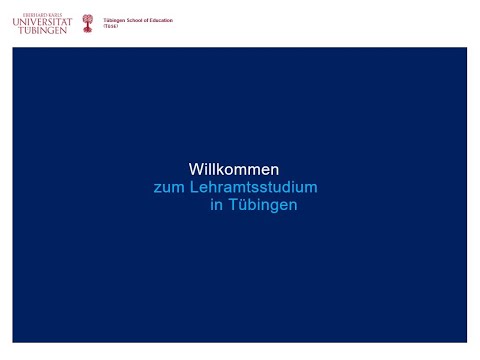 Willkommen zum Lehramtsstudium Bachelor of Education in Tübingen – Einführung in den Bachelor