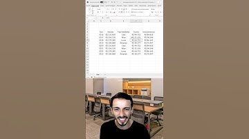 Formate uma tabela no Excel em poucos segundos | #shorts #excel