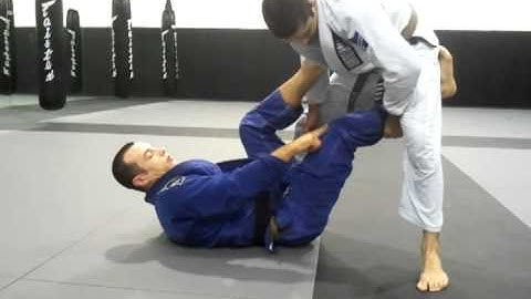 Transition de la riva to single leg x