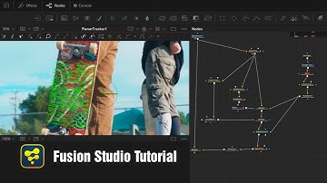 Planar Tracker Compositing in Blackmagic Fusion Tutorial