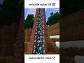 invisible water lift in Minecraft 🥀