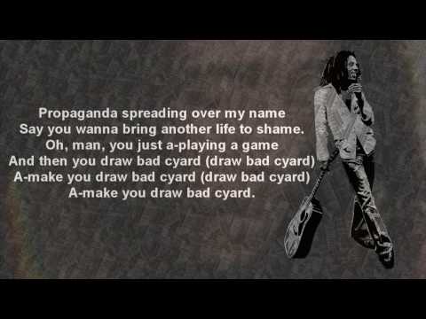 Bob Marley - Bad Card (w/Lyrics) HD