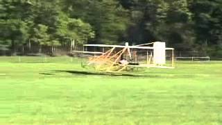 wright brothers flying replica