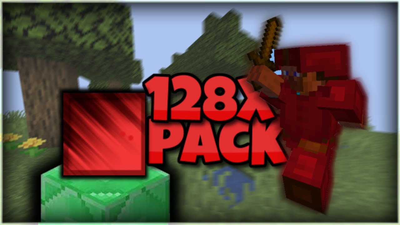 Using 128x Texture Pack To Win Bedwars!! [Pika Network] - YouTube