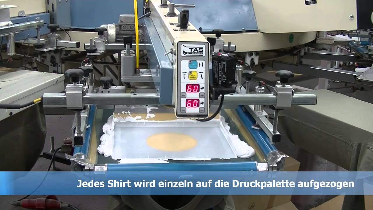 KS-Textildruck.de - Textildruck im Siebdruckverfahren - YouTube