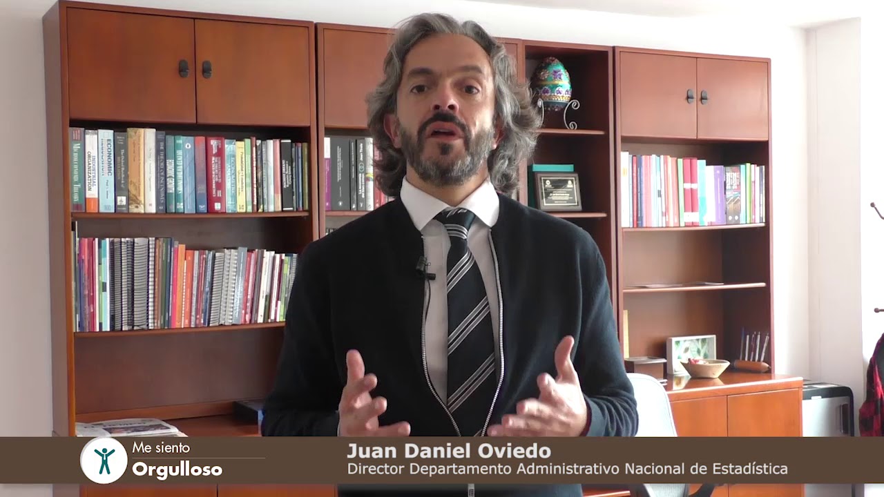 Me siento orgulloso - Juan Daniel Oviedo, director del DANE - YouTube