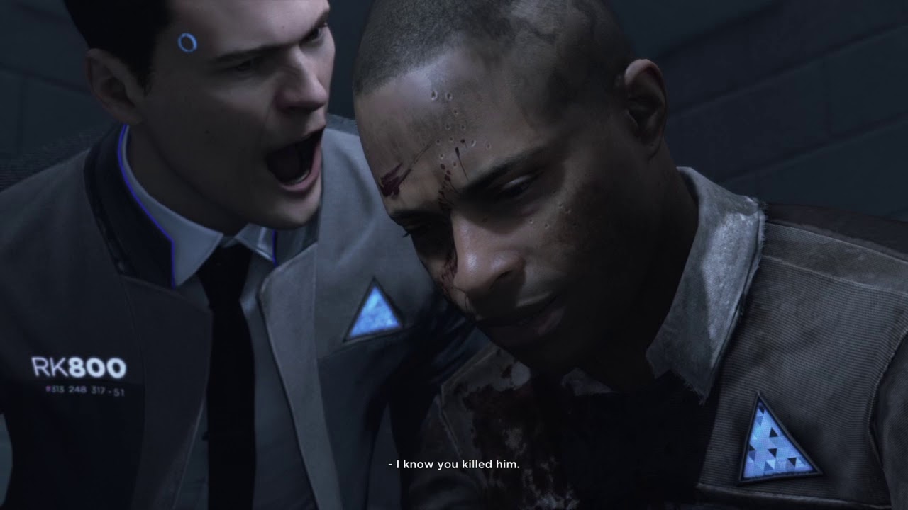 Resultado de imagen para connor detroit become human interrogation