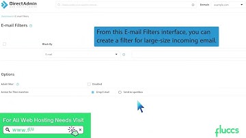 How to block emails by size using Spam filter in DirectAdmin   Fluccs