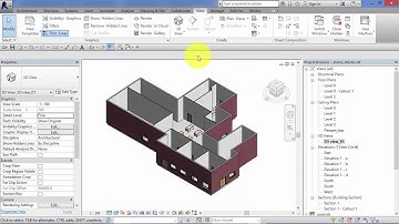 Module 6: Unit 6: Revit Architecture: Default 3D view