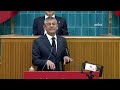 ÖZGÜR ÖZEL KÜRSÜYE VURA VURA KONUŞTU! "Turpun büyüğü Erdoğan'dır"