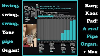 Maxrokosmos No. 19.  Swing, Swing, Swing Your Organ for Pipe Organ and Korg Kaos Pad by Pat Long