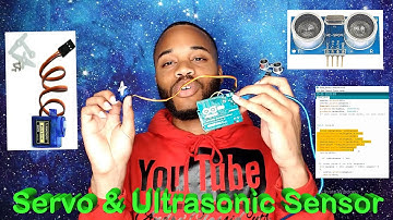 How to combine an Servo and Ultrasonic Sensor and code