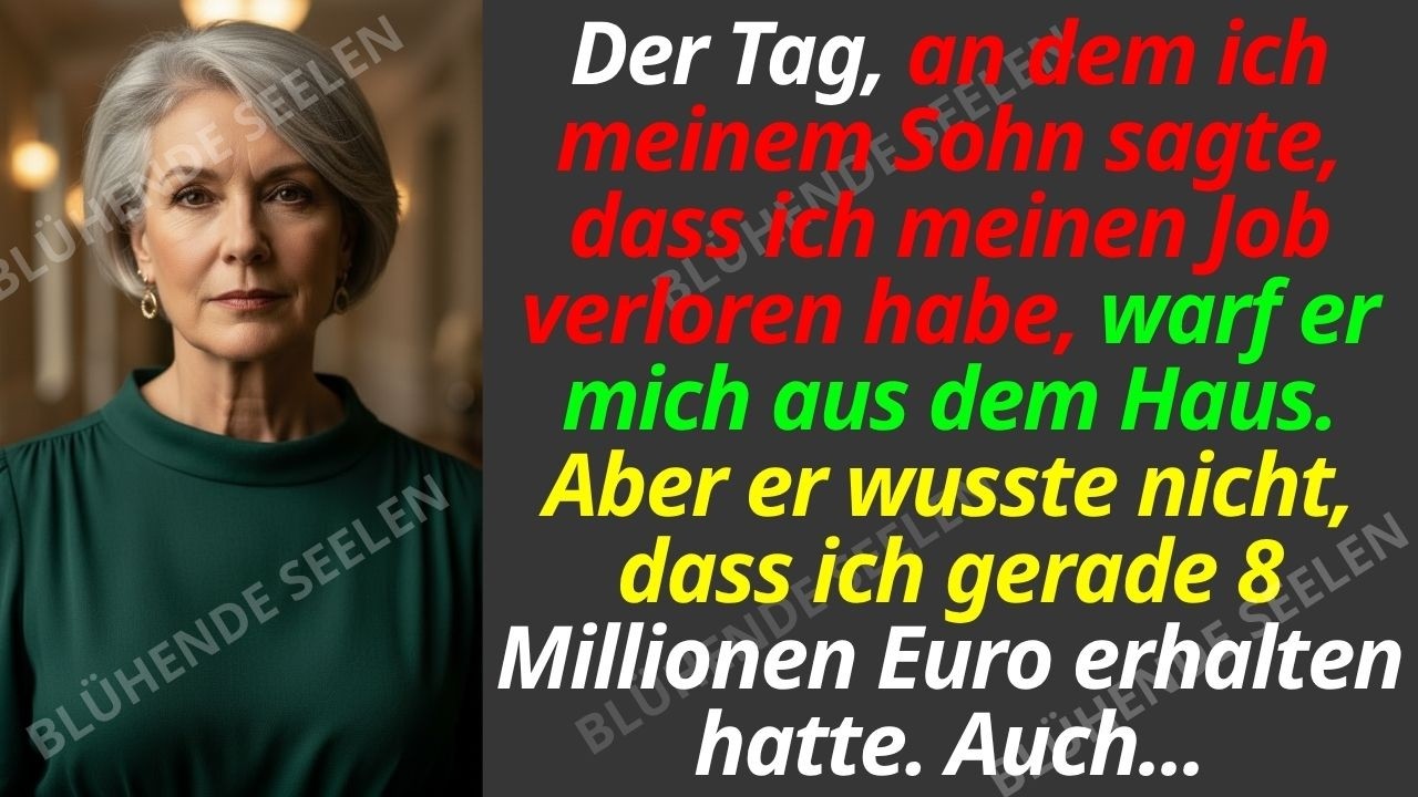 „Warum hast du einfach gekündigt? Das waren dreitausend Euro im Monat!“ Lukas’ Stimme hallte durch den Flur, kaum dass ich die Tür hinter mir geschlossen hatte. Sein Gesicht war rot vor Wut, und...