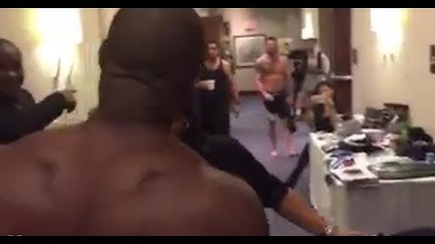 That Time Daniel Cormier & Rashad Evans Ran Into Ryan Bader Backstage!