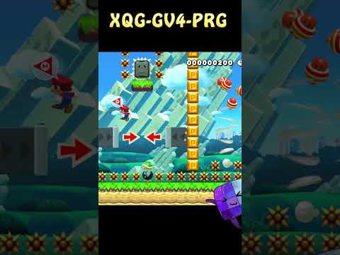 Super Mario Maker 2 🎮 Jump & Fly 🎮 alex2093 #short #mario #supermario