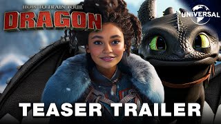 How to Train Your Dragon Live Action (2024) | Teaser Trailer  Universal Pictures