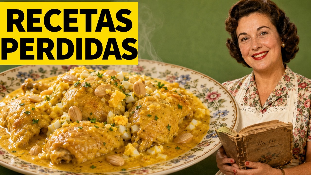 20 Recetas Españolas Olvidadas de 10 min que Solo Se Encuentran en Antiguos Libros de Cocina