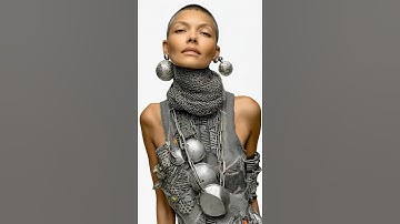 AI Fashion with Silver Accessories
