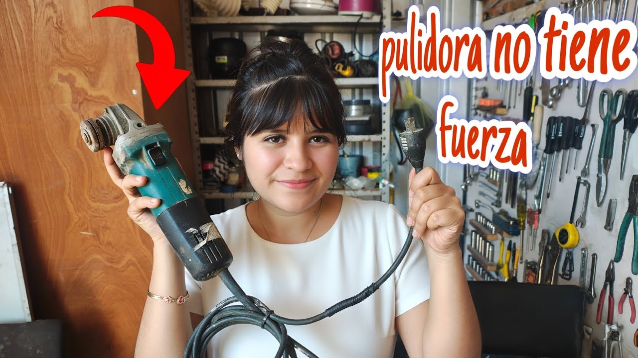 Reparación de pulidora Makita que hace ruido y no tiene fuerza