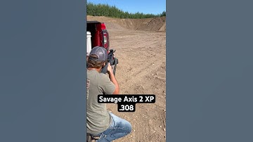 Shooting my Savage Axis 2 XP chambered in .308