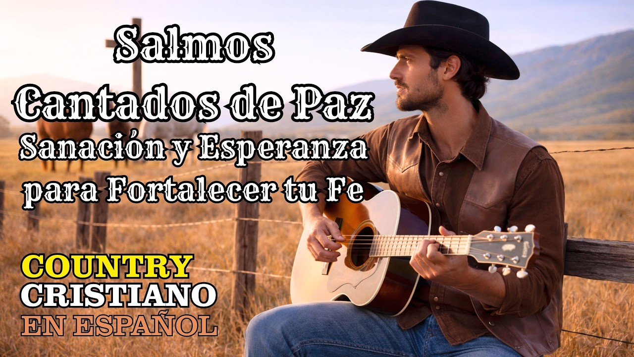MÚSICA COUNTRY CRISTIANA EN ESPAÑOL | Salmos Cantados de Paz, Sanación y Esperanza para tu Fe