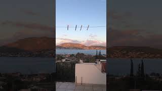 Winter Sunrise on Salamina Island
