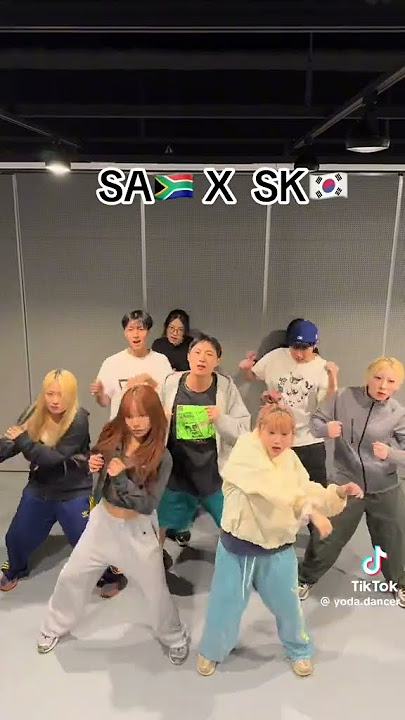 korean dancing amapiano dance from tiktok #challenge#tshwalabami #fypviral #tiktokvideo #challenge